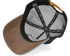 Hft Cap Being Cheered Petrol/Heather Grey A-Frame Trucker - Djinns