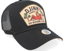 Hft Cap DNC Sloth Black Trucker - Djinns