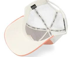 Hft Cap Dnc Sunnyfab Coral/White Trucker - Djinns