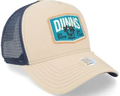 Hft Cap Dnc Sunnyfab Khaki/Navy Trucker - Djinns