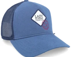 Hft Cap Lscc Jersey Mid Blue A-Frame Trucker - Djinns