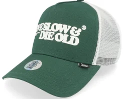 Hft Cap Lsdo Green/White Trucker - Djinns