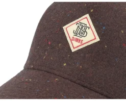 Hft Cap Mon Spots Dark Brown/Black A-Frame Trucker - Djinns