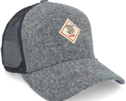 Hft Cap Mon Spots Dark Grey A-Frame Trucker - Djinns