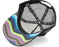 Hft Cap Peace & Harmony Black Trucker - Djinns