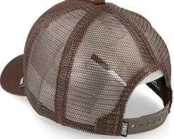 Hft Cap Peace & Harmony Brown Trucker - Djinns