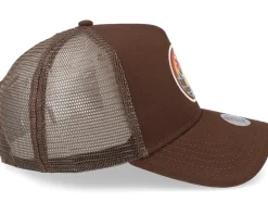 Hft Cap Peace & Harmony Brown Trucker - Djinns