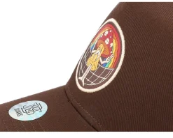 Hft Cap Peace & Harmony Brown Trucker - Djinns