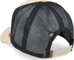 Hft Cap Pole Fleece Wool/Black A-Frame Trucker - Djinns