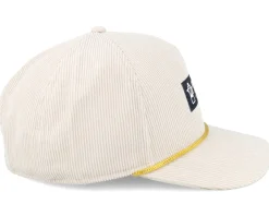 Hft Cap Sunday Coffee Corduroy Creme A-Frame Adjustable - Djinns