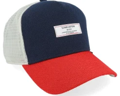 Hft Cap Tech Mix Multi Red Trucker - Djinns
