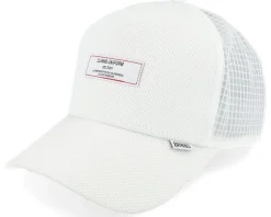 Hft Cap Tech Mix White A-Frame Trucker - Djinns