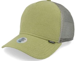 Hft Cap Wafflejersey Olive Trucker - Djinns