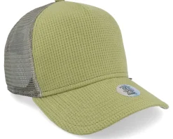 Hft Cap Wafflejersey Olive Trucker - Djinns
