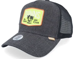 Hft Dnc Rough Canvas Black Trucker - Djinns