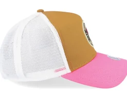 Hft Food Gelato Brown/Rose/White Trucker - Djinns