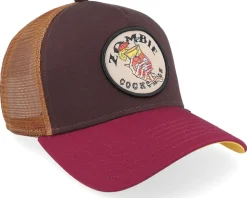 Hft Food Zombie Brown/Red Trucker - Djinns