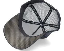 Hft Glencheck Grey Trucker - Djinns