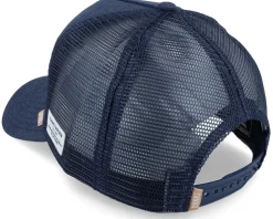 Hft Glencheck Navy Trucker - Djinns