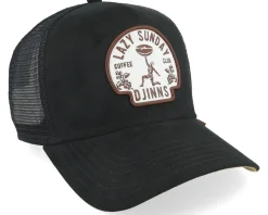 Hft Lazy Classic A-Frame Black Trucker - Djinns