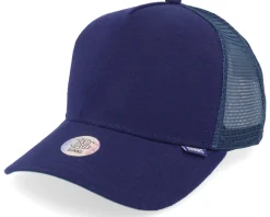 Hft Lazy Piquet Navy Trucker - Djinns