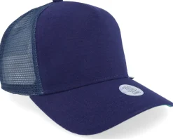 Hft Lazy Piquet Navy Trucker - Djinns