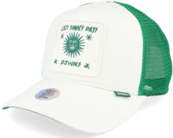 Hft Lazy Sunny Days Beige/Green Trucker - Djinns