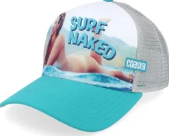 Hft Surf Naked Ii Petrol/Grey A-Frame Trucker - Coastal