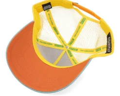 Hft Surfing Dead Yellow/Grey/Petrol A-Frame Trucker - Coastal