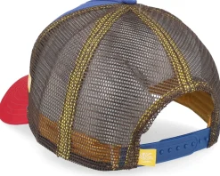 Hft Us Shaka Orange/Blue/Red A-Frame Trucker - Coastal