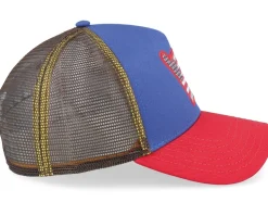 Hft Us Shaka Orange/Blue/Red A-Frame Trucker - Coastal