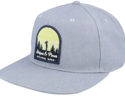 Hi Crown Light Grey Heather Snapback - Adidas