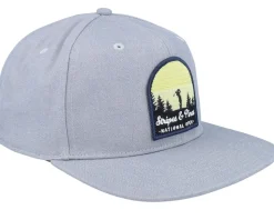Hi Crown Light Grey Heather Snapback - Adidas