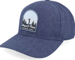 Hi crown Collegiate Heather Navy Adjustable - Adidas