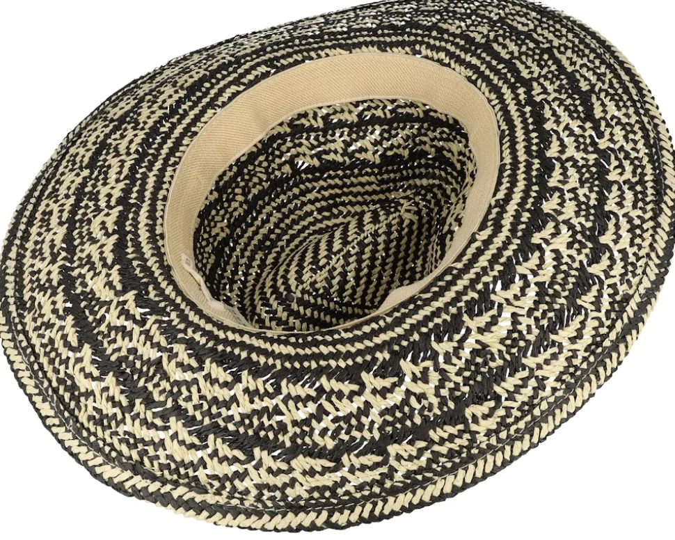 Hibiscus Hat Black/Beige Straw Hat - Barts