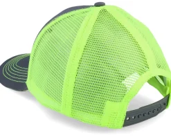 High Vis Logo Black/Neon Yellow Trucker - John Deere