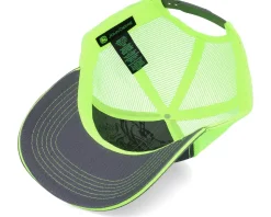 High Vis Logo Black/Neon Yellow Trucker - John Deere