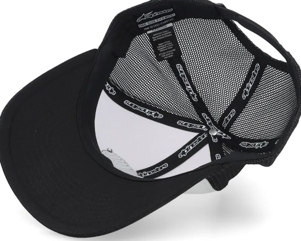 Highway Hat White/Black Trucker - Alpinestars