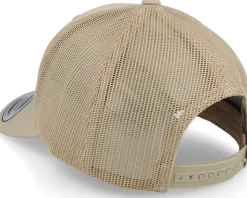 Hike More Worry Less Patch Khaki Trucker - Wild Spirit