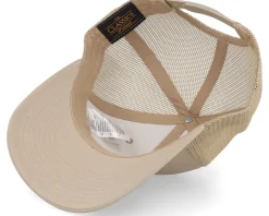 Hike More Worry Less Patch Khaki Trucker - Wild Spirit