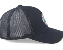 Hike More Worry Less Patch Black Trucker - Wild Spirit