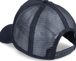 Hipster Skull Patch Black Trucker - Iconic