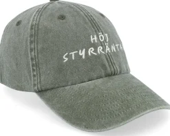 Höj Styrräntan Olive Dad Cap - Iconic