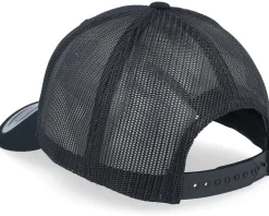 Hobo Santa Need Cash For Benz Black Trucker - Ho-Ho-Hats