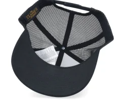 Hobo Santa Need Cash For Benz Black Trucker - Ho-Ho-Hats