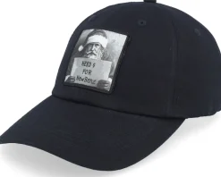 Hobo Santa Need Cash For Benz Black Dad Cap - Ho-Ho-Hats
