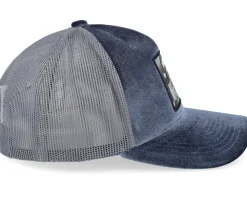 Hobo Santa Need Cash For Benz Velvet Grey Trucker - Ho-Ho-Hats