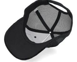 Hockey Player Blue White Color Velvet Black A-Frame Trucker - Iconic