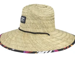 Hoffman Black Straw Hat - Rip Curl