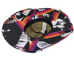 Hoffman Black Straw Hat - Rip Curl